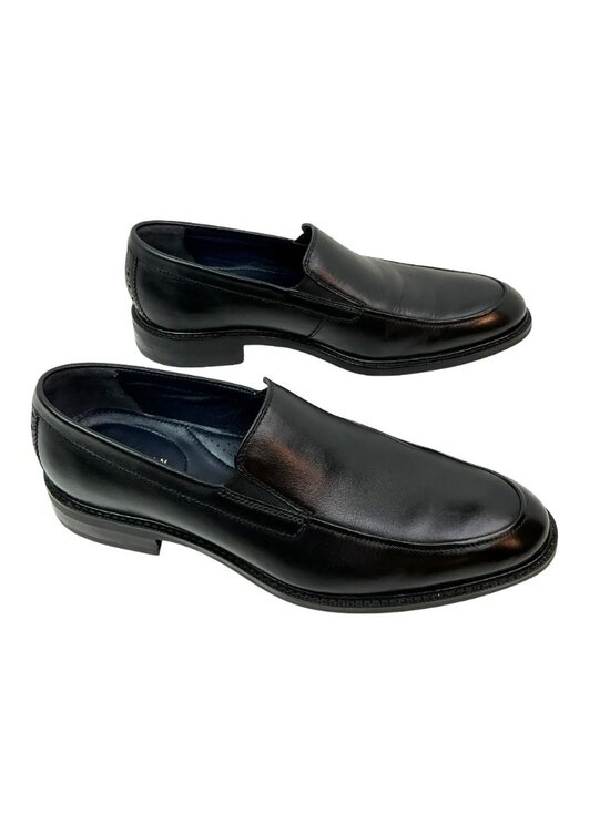 Cole Haan Buckland Venetian Loafer Leather Slip-On Dress Shoes Mens 9 M Black C2